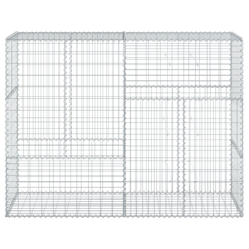 Chanah Stainless Iron Wire Fence Panels, 150cm H x 200cm W x 50cm D
