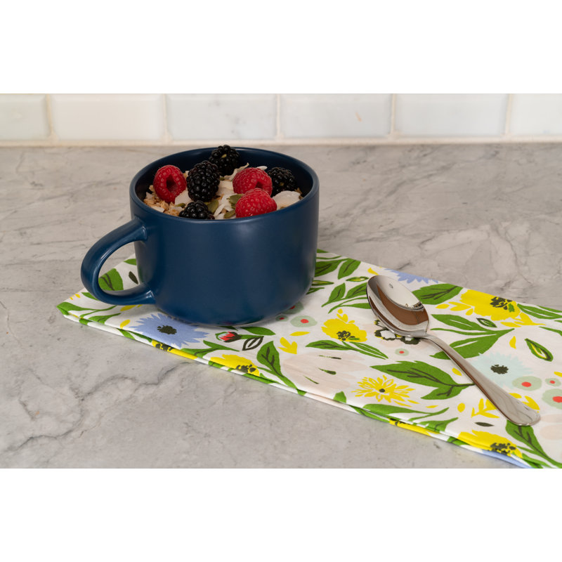 Wazee Matte 16 Piece Dinnerware Set, Service for 4, Midnight Blue