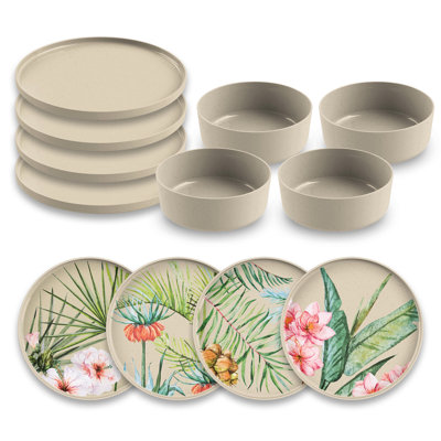 Sirugo Piece Melamine Dinnerware Set - Service for 4