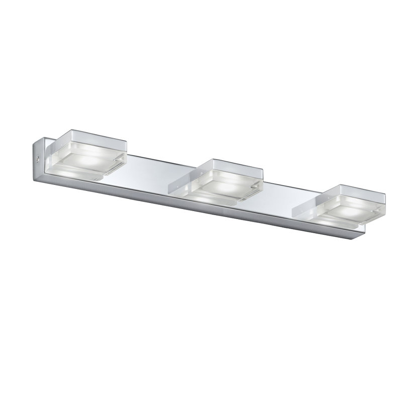 Kent Chrome LED Flush Mounted Sconce