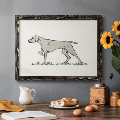 Neutre pointeur II, reproduction d'art sur toile