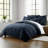 Cascade Velvet Solid Colour Coverlet Set / Bedspread Set - 8 Piece-98194624-98194617
