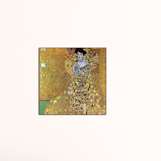 Gustav Klimt - Wrapped Canvas Painting, 50cm H x 50cm W x 1.8cm D