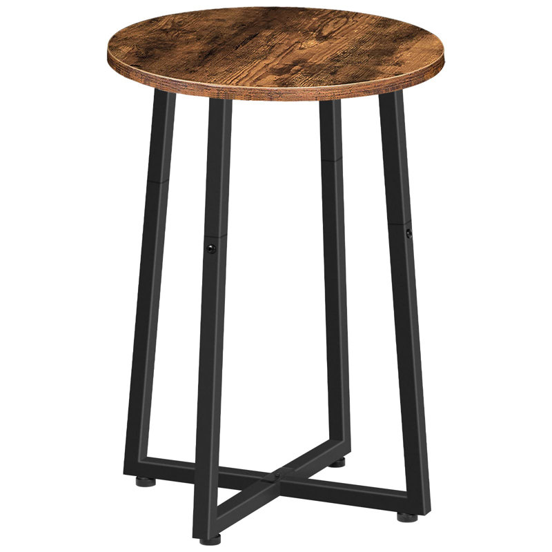Table de bout haute 21,7 po Watse, Brun