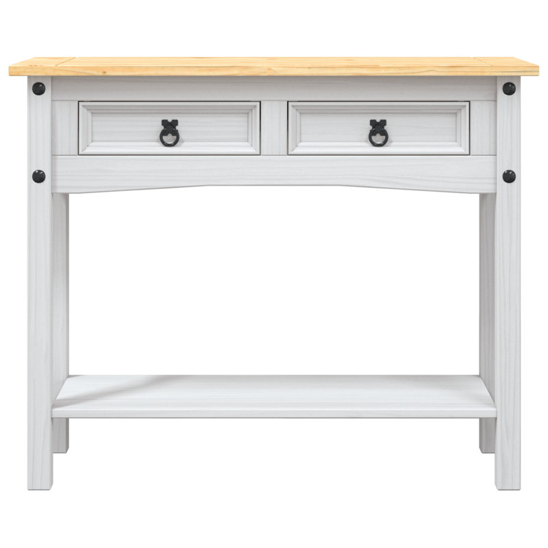 Angelia 90cm Solid Wood Console Table