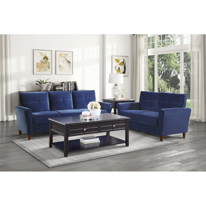 Upholstery 1pc Comfort Causeat, Bleu