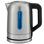 Bouilloire électrique en acier inoxydable de 1,7 litre Brentwood 1500 watts avec 5 préréglages de température - ébullition rapide, sans BPA, indicateur à DEL, sans fil avec base pivotante à 360 ° en argent