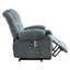 Fauteuil de massage électrique Power Lift avec chauffage, vibration, charge USB et inclinaison complète-1493906623