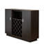 Wine Preserve Unit For 18 Keep - Cup Holder, Cover, Stylish Profile Shelf 18 Bottles Composite Wood, Fashionable Element