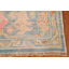 Tapis bleu All-Over Oushak 8 x 11