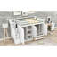 Lit mezzanine fonctionnel avec 3 tablettes, 2 armoires et 2 tiroirs, échelle avec rangement, aucun sommier nécessaire-600794277