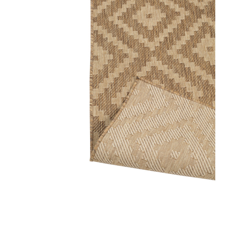 Wamsley Geometric Indoor / Outdoor Rug, Rectangle 5'3" x 7'6"