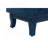 Retroy Vintage 4-Door Credenza Cabinet - 60" Navy Blue Storage Buffet With M-Shaped Panel Doors, Solid Wood Base For Dining Room & Living Room