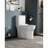 & Toilet, 1.1 And 1.6 , Ceramic, Elongated, White, Comfortable Style 1.1/1.6 Ceramic Elongated Bowl, Comfort Height, Accredited Seat