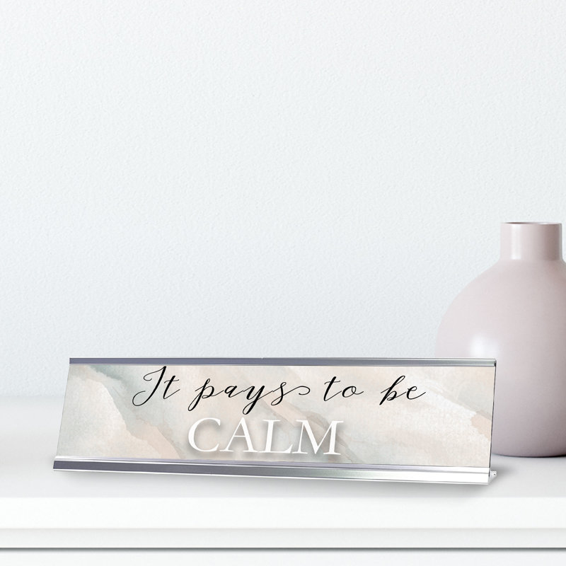 Desk Sign