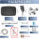 Shower Head With Handheld Combo, High-Pressure Rain/Rainfall