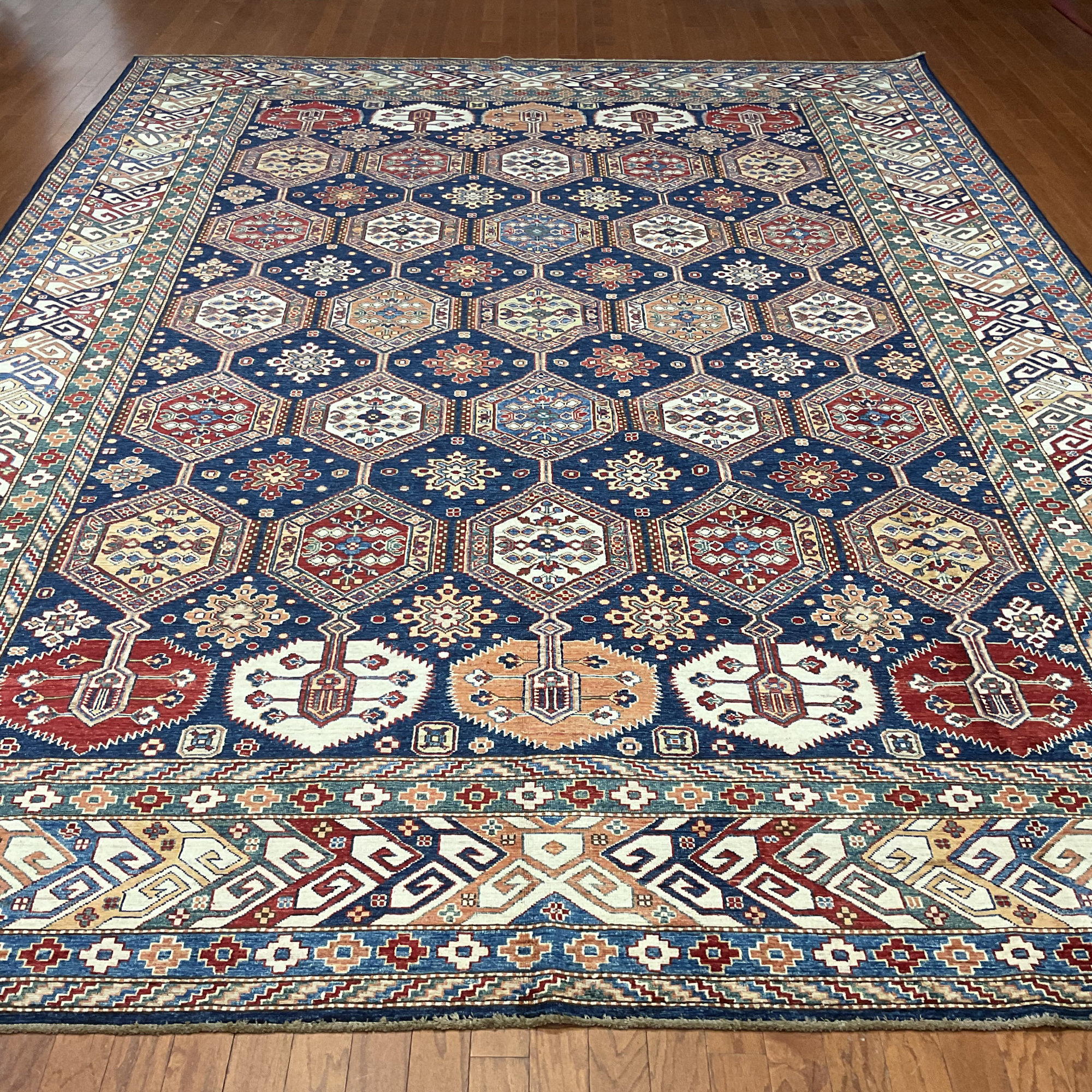 Wool Zhan Rug HERAT ORIENTAL Handmade 9'10