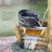 Drucker Weather Resistant Floor Fountain with Light