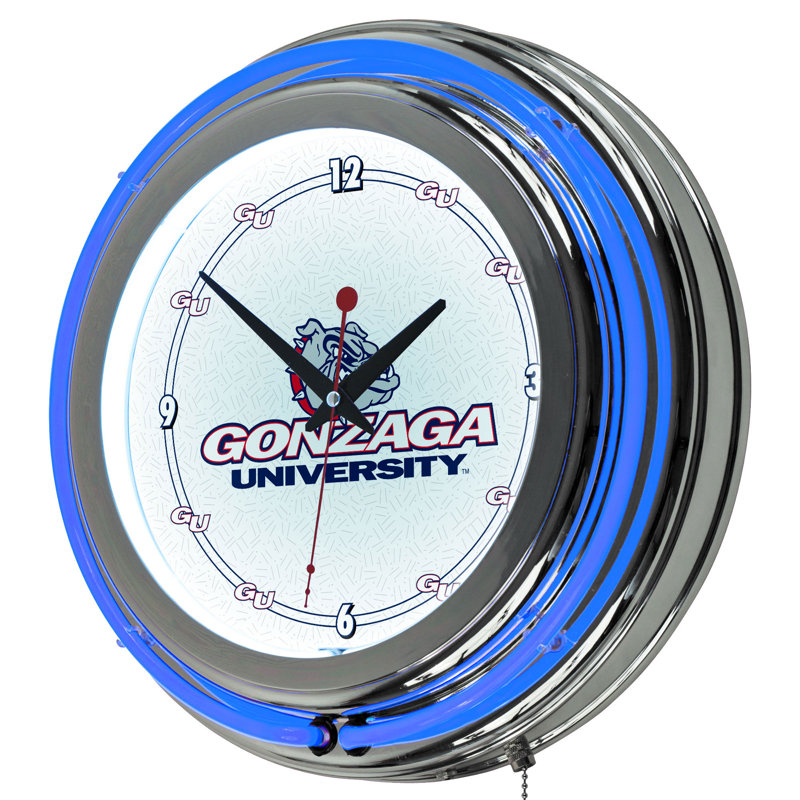 Horloge murale 12" team NCAA, Gonzaga