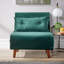 Lonara One Seater Upholstered Single Sofa Bed-1865704538