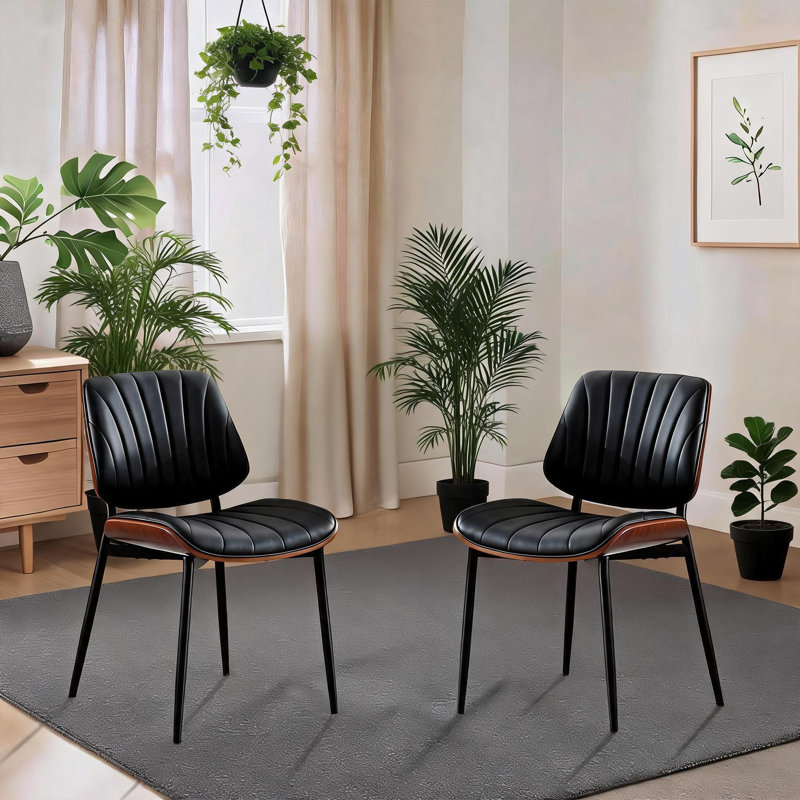 Upholstered Accent, Black
