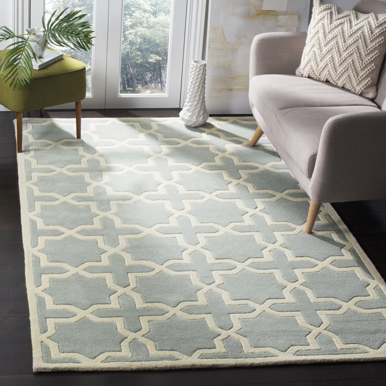 Paddy Hand Tufted Wool Geometric Rug