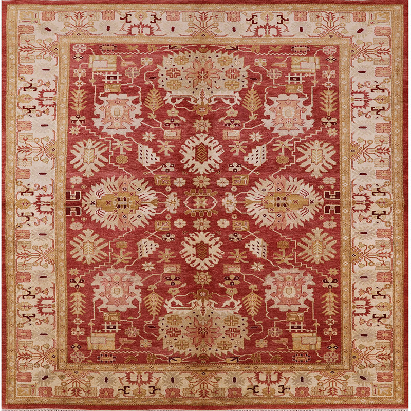 Haygashen Oriental Indoor Rug, Square 7'