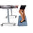 Ahan Solid Color Water Resistant Anti Fatigue Kitchen Mat