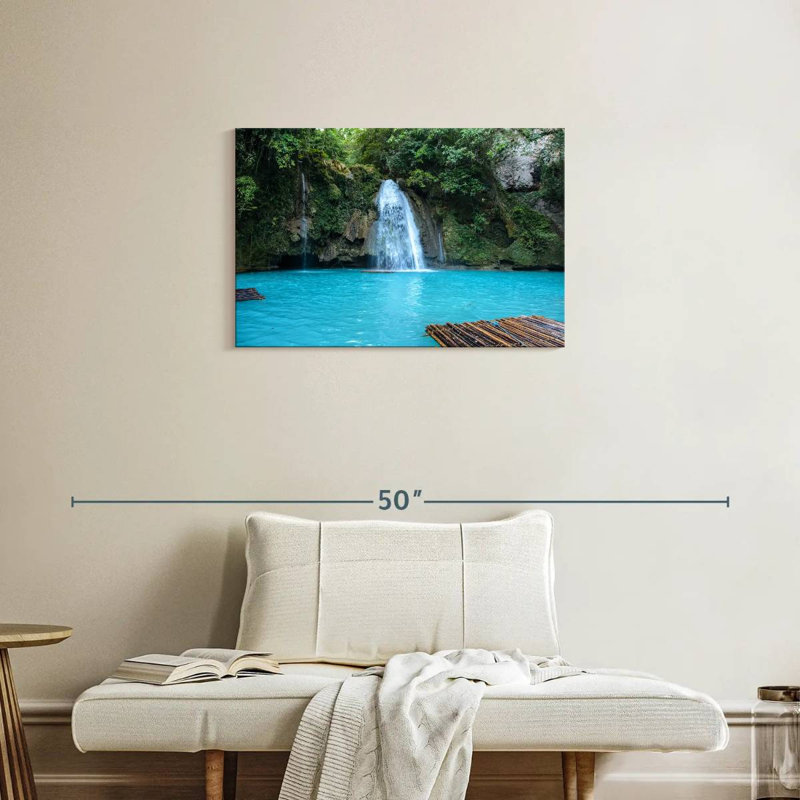 Alvord Kawasan Falls, 20" H x 30" W