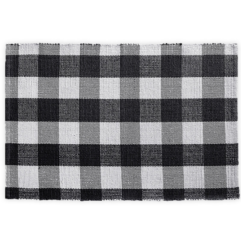 Tapis de cuisine Skookum Farmhouse Living, Noir, Rectangle 1 pi 8 po x 2 pi 6 po
