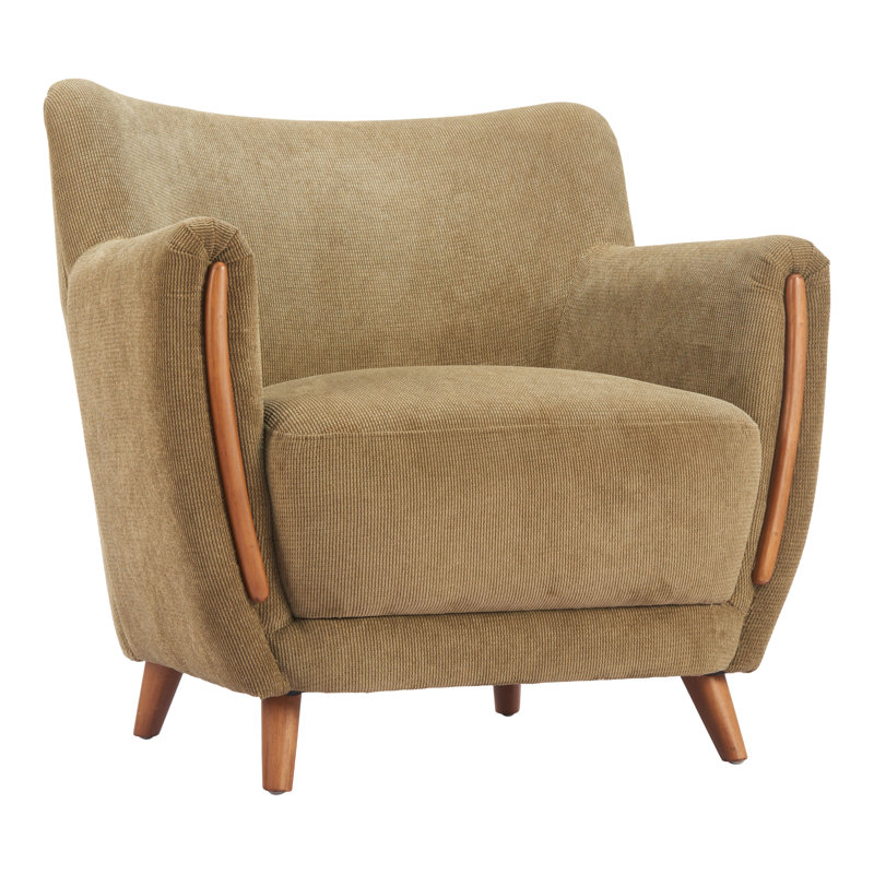 Chaise d'appoint Hako, vert olive