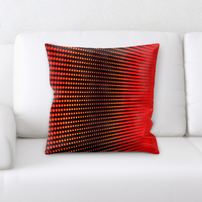 Coussin décoratif rouge Focus