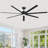 Aluminum Alloy Ceiling Fan With Light-1642040039