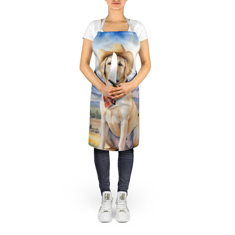 No Pattern Bib Apron