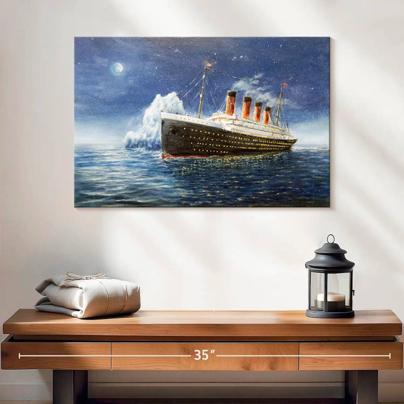 Mehar Titanic, H 16 po x l 24 po