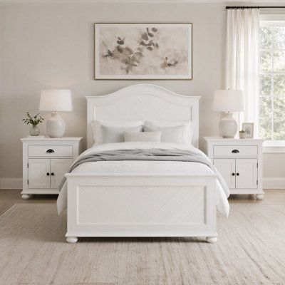 Ensemble de chambre à coucher complète 3 pièces Briese