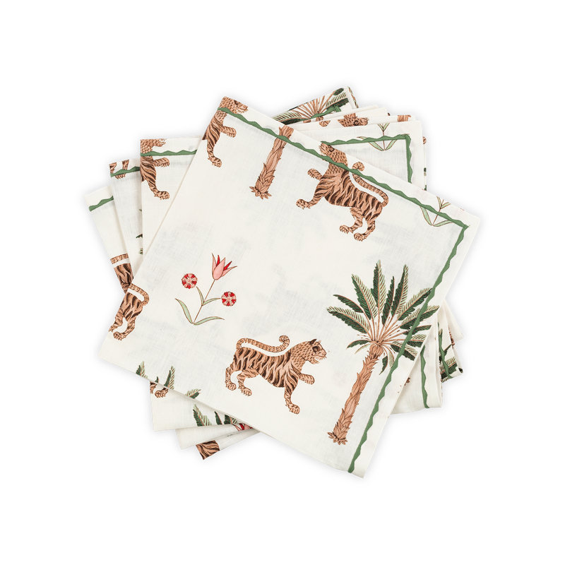 Tiger Palm Napkin