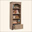 Armoire de rangement Timeless Design, tablettes réglables, tiroir classeur lisse