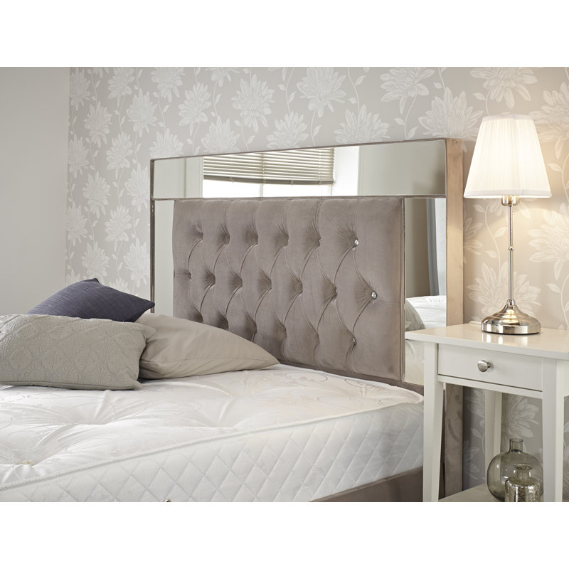 Garret Upholstered UK Super King - DE 180 X 200 Cm Bed, Double (4'6)