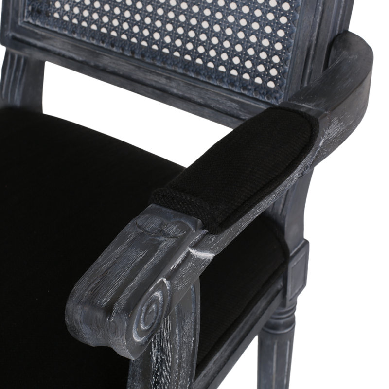 Chaise de salle à manger, 1, Noir