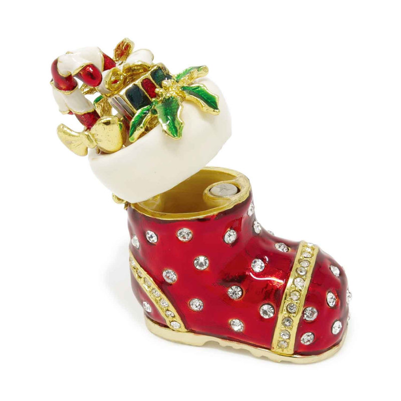Boîte à bijoux de Noël