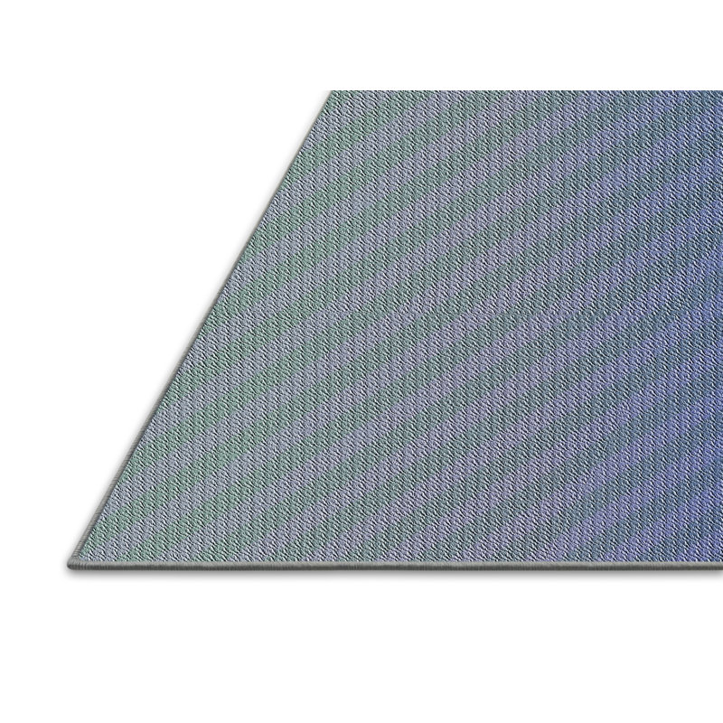 Tapis bleu marine à motifs, Rectangle 5 pi x 7 pi