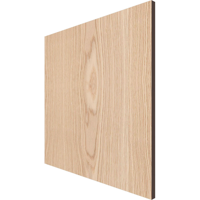 Planche de loisir en bois, H 7,75 po x l 7,75 po x P 0,25 po, Chêne