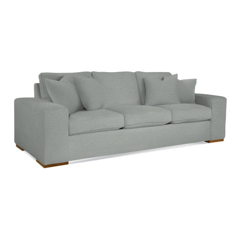Memphis Sofa, Frond Melon; 0448-24, Havana