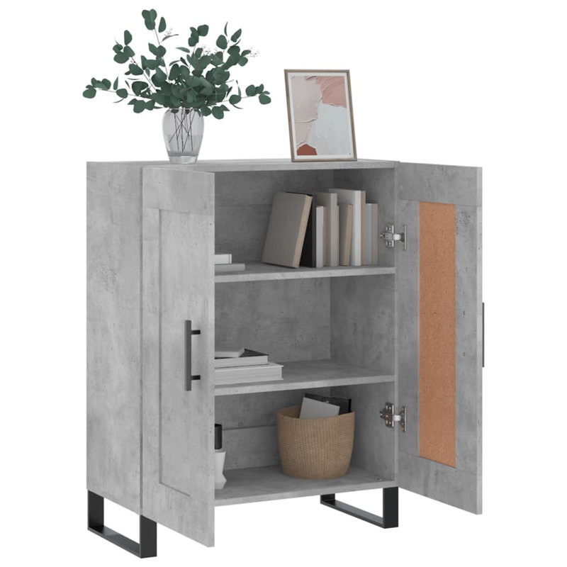 Metzly 69.5cm Sideboard, Concrete Grey