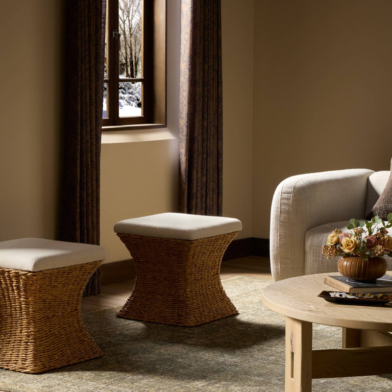 Raiko Accent Stool-Lynchart Sand