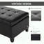 Banc de rangement avec repose-pieds 51 po-813618727