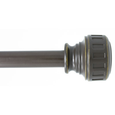 Tulare Adjustable Single Curtain Rod