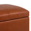 Repose-pieds 24 po en similicuir avec rangement-469151844