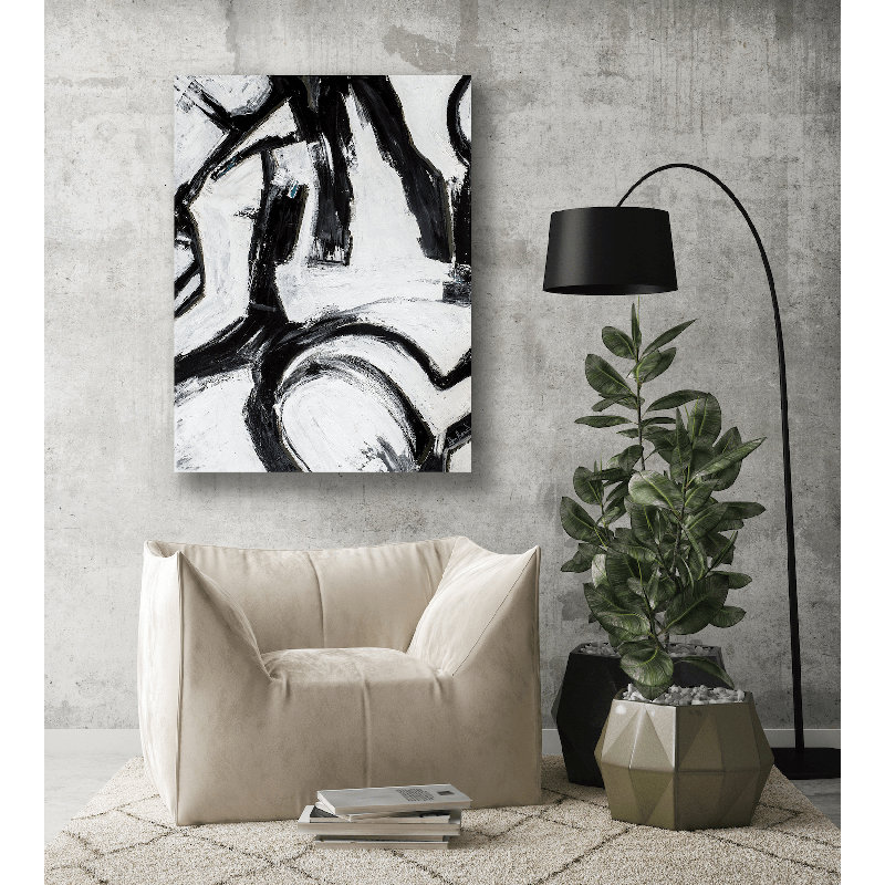 United I - Artist Enhanced Canvas Print, 40" H x 30" W x 1.5" D, Wrapped Canvas